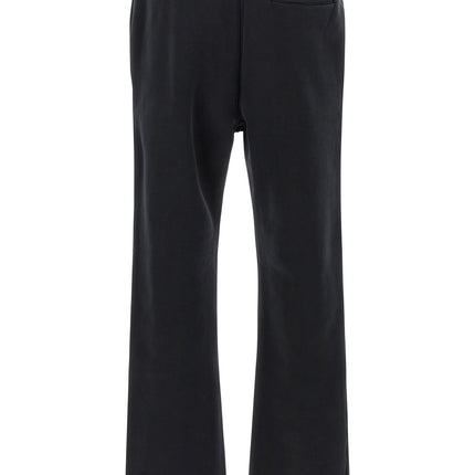 PURPLE Black Cotton Joggers (Workout Pants)