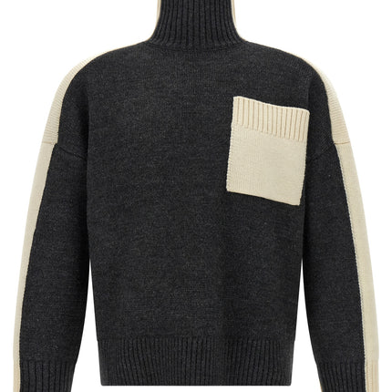 J.W.Anderson Gray Elastane Cardigan