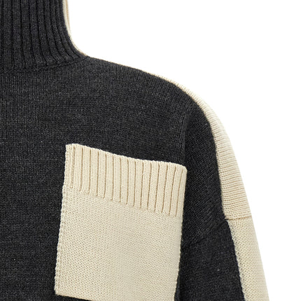 J.W.Anderson Gray Elastane Cardigan