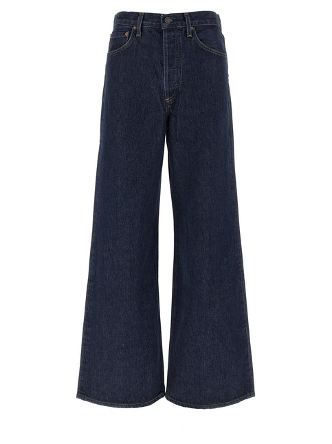 Agolde Blue Cotton Jeans Denim