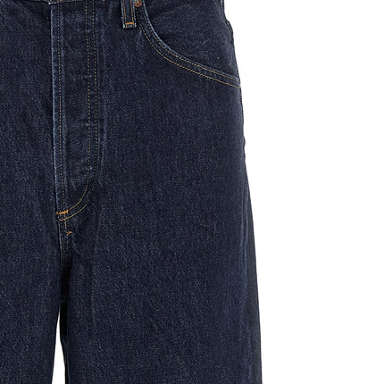Agolde Blue Cotton Jeans Denim