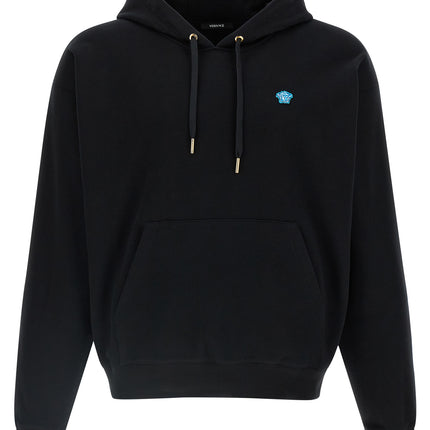 Versace Black Cotton Sweatshirt