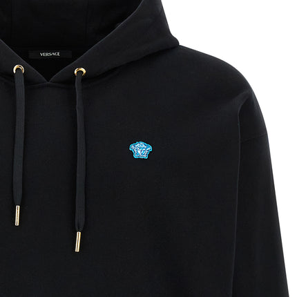 Versace Black Cotton Sweatshirt