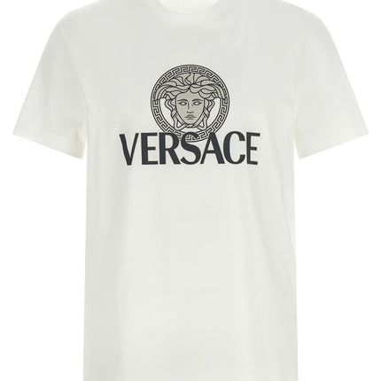Versace Bicolor Cotton T-Shirt