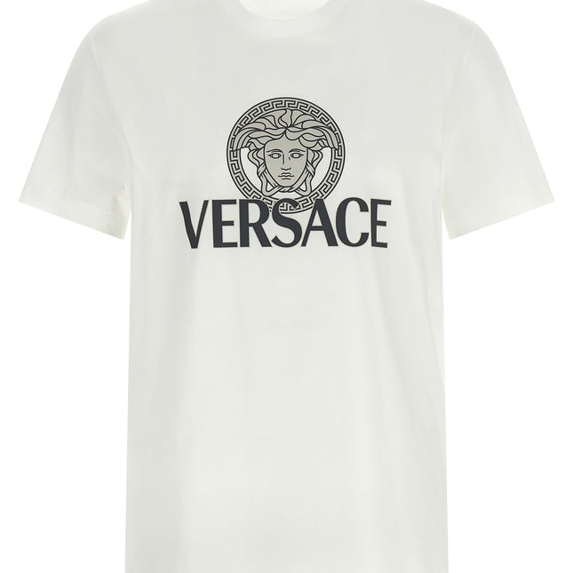 Versace Bicolor Cotton T-Shirt