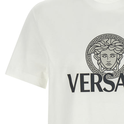 Versace Bicolor Cotton T-Shirt