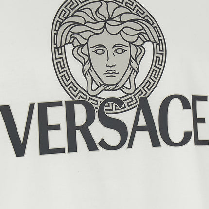 Versace Bicolor Cotton T-Shirt