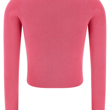 Versace Fuchsia Viscose Cardigan