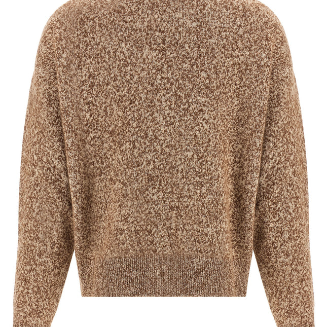 Versace Beige Virgin Wool Cardigan