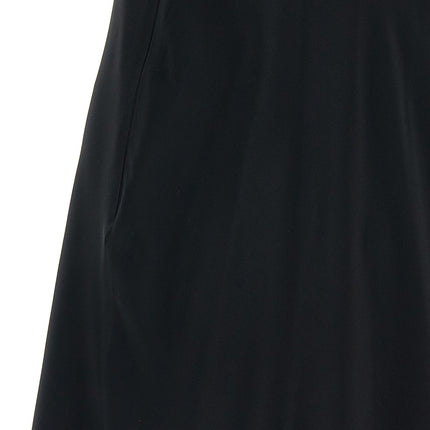 Giovanni Bedin Black Acetate Short Dress