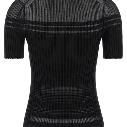 Theory Black Viscose T-Shirt
