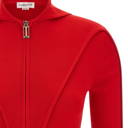 Victoria Beckham Multicolor Wool Cardigan