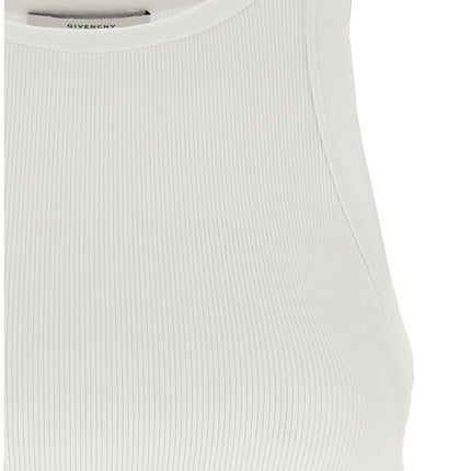 Givenchy White Cotton Tank Tops