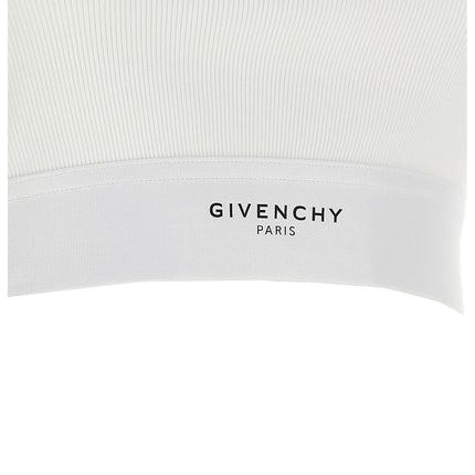 Givenchy White Cotton Tank Tops