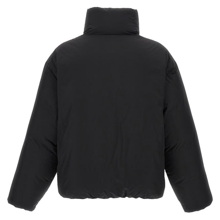 Dsquared² Black Polyester Full-Length Jacket