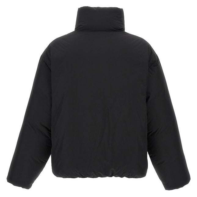Dsquared² Black Polyester Full-Length Jacket