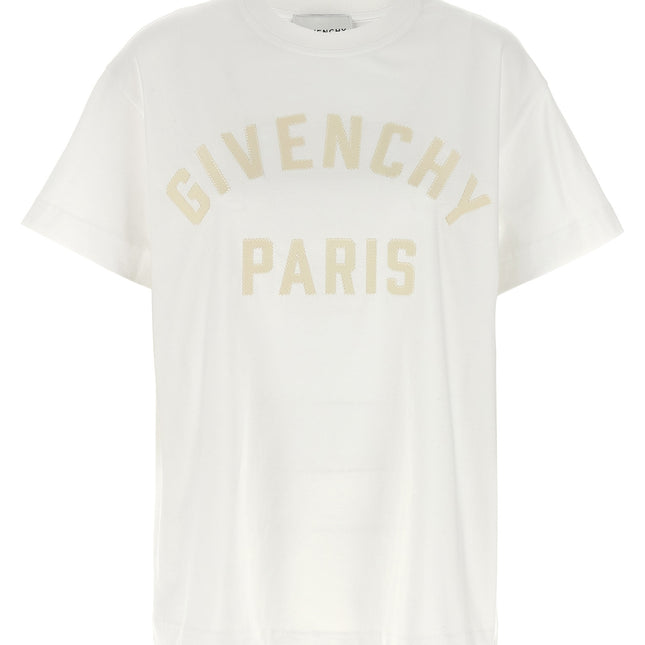 Givenchy White Cotton T-Shirt