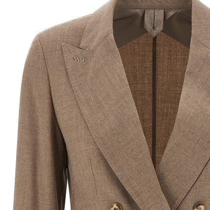 Max Mara Beige Cashmere Blazer