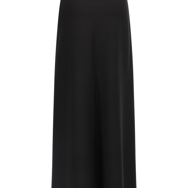Max Mara Black Viscose Mini Skirt