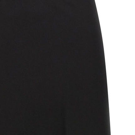 Max Mara Black Viscose Mini Skirt