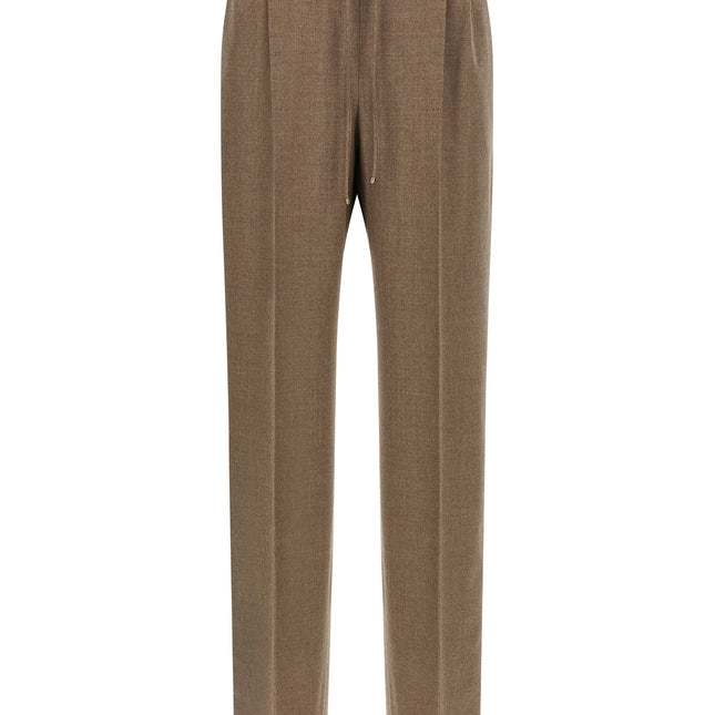 Max Mara Gray Cashmere Casual Pants