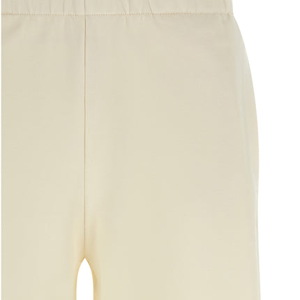 Max Mara White Silk Casual Pants