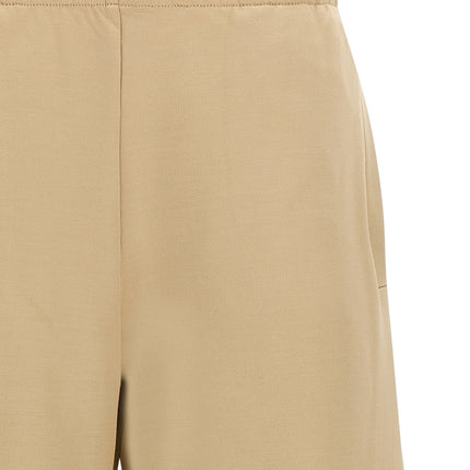 Max Mara Brown Silk Casual Pants