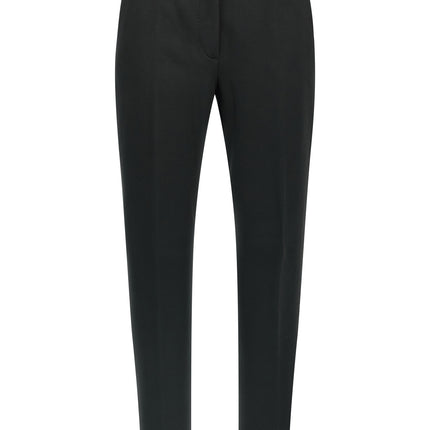 Max Mara Black Viscose Casual Pants