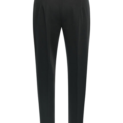 Max Mara Black Viscose Casual Pants