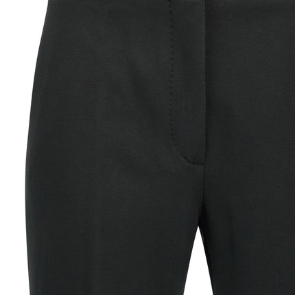 Max Mara Black Viscose Casual Pants