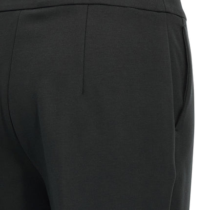 Max Mara Black Viscose Casual Pants
