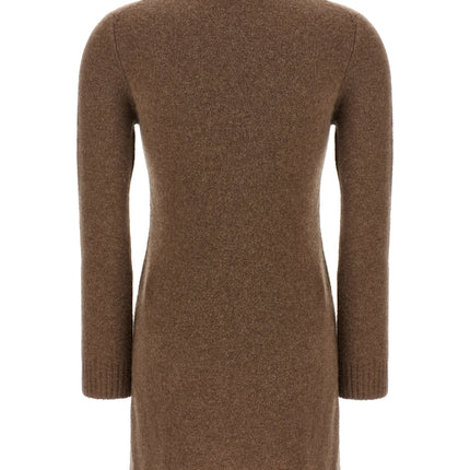 Max Mara Gray Cashmere Short Dress