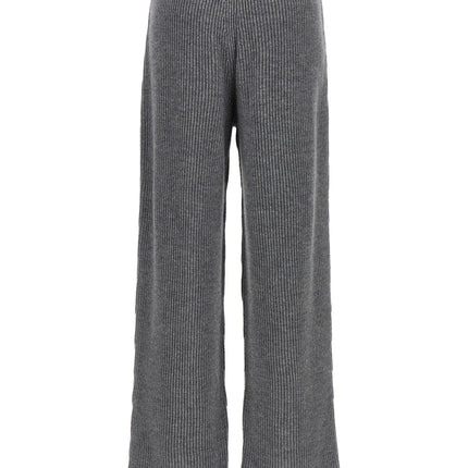 Sportmax Gray Wool Casual Pants