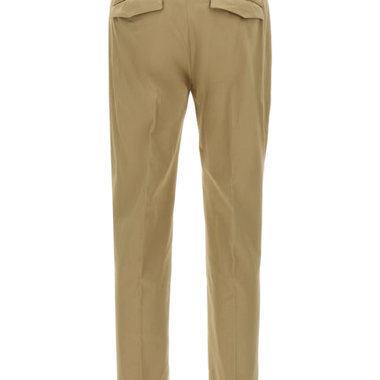 Department 5 Beige Cotton Cropped Pants