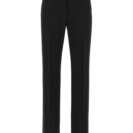 Sportmax Black Viscose Casual Pants