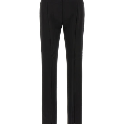 Sportmax Black Viscose Casual Pants