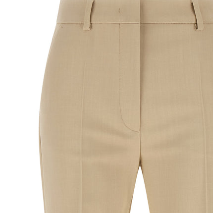 Sportmax Beige Viscose Dress Pants