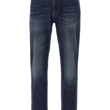 Department 5 Blue Cotton Straight-Leg Jeans