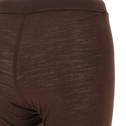 Jil Sander Bordeaux Polyester Leggings
