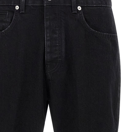 Givenchy Black Cotton Straight-Leg Jeans