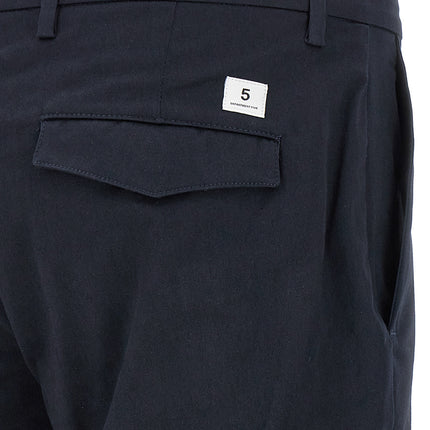 Department 5 Gray Cotton Cropped Pants