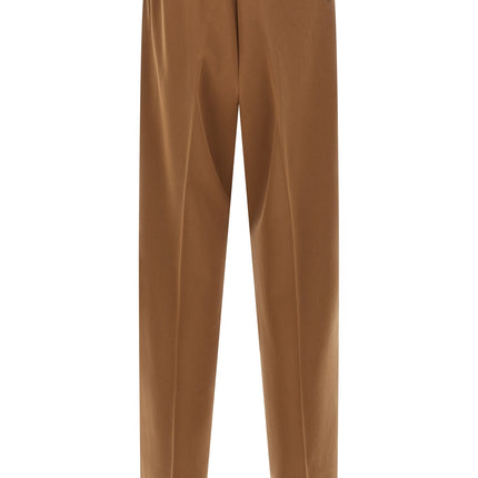 CELLAR DOOR Brown Polyester Casual Pants