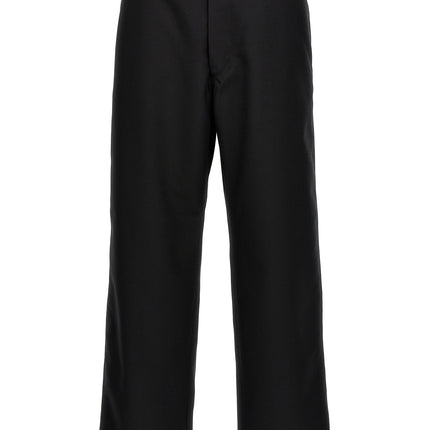 CELLAR DOOR Black Polyester Casual Pants