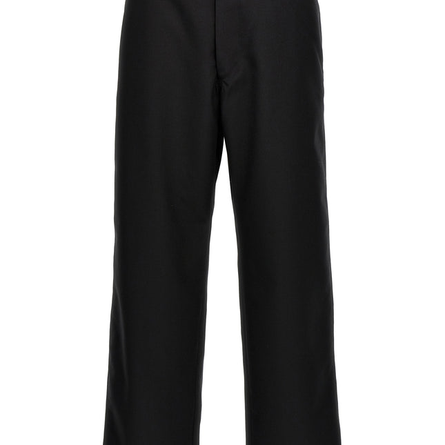 CELLAR DOOR Black Polyester Casual Pants