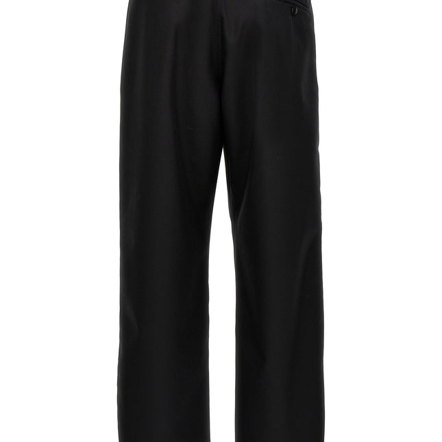 CELLAR DOOR Black Polyester Casual Pants