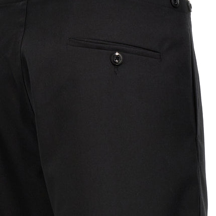 CELLAR DOOR Black Polyester Casual Pants