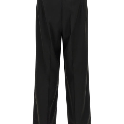 CELLAR DOOR Black Polyester Casual Pants
