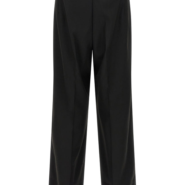 CELLAR DOOR Black Polyester Casual Pants