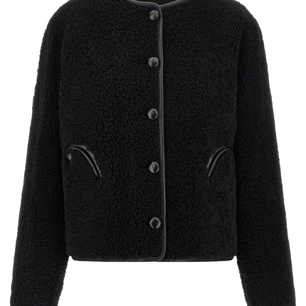 Blazé Milano Black Lamb Leather Shell Jacket