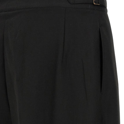 CELLAR DOOR Black Polyester Casual Pants